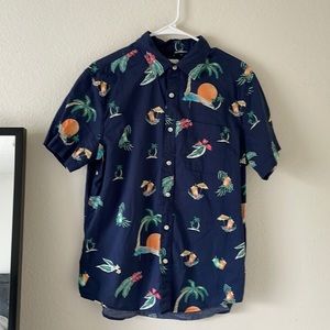American Eagle button up